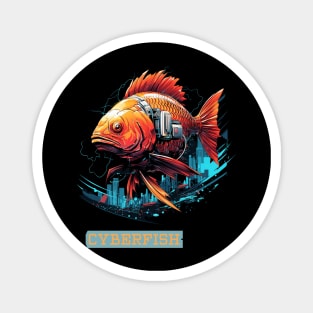 Cyber Fish Magnet